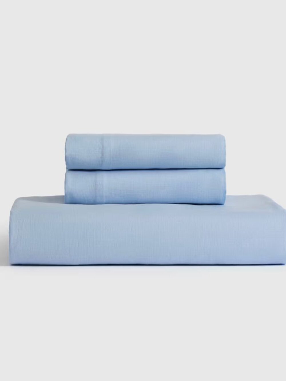 QUINCE European Linen Sheet Set w/ 2 Shams - KING - limited edition MARINA! NEW!